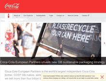 Tablet Screenshot of cokecce.co.uk
